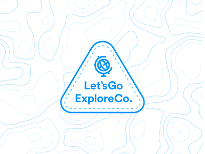 Explore Badge adventure badge brand branding explore logo