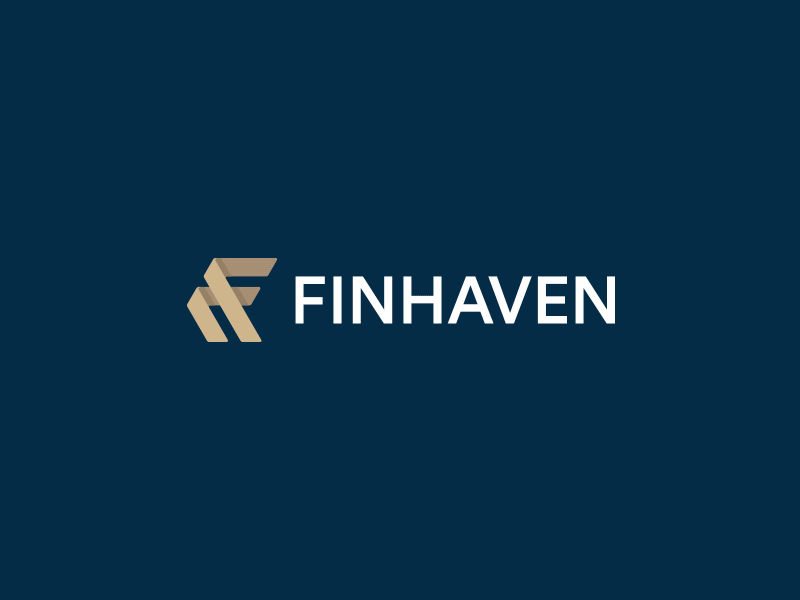 Finhaven Branding brand mark branding crypto currency f logo icon identity logo symbol