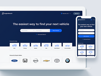 EngineSearch Homepage