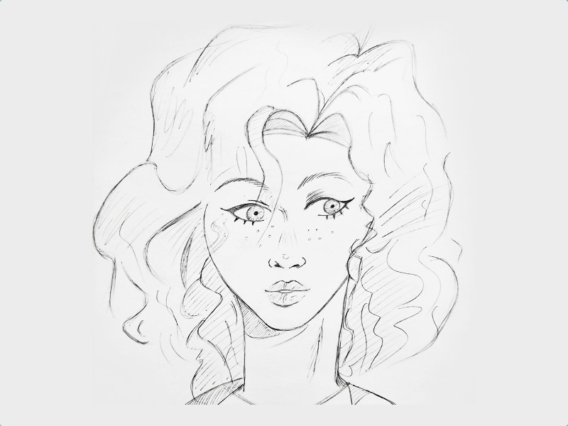 80s Girl by tomhermans on Dribbble