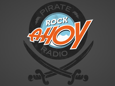 Rock Ahoy Shirt pirate radio rock ahoy screen shirt