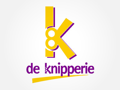 Knipperie logo hairdresser logo