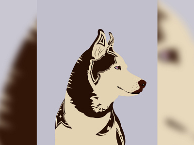 Dog ArtWork! art artist design graphic design illustration portrait ui ux vector vector art