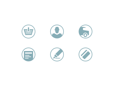 Ecommerce Icons cart comment delivery e shop ecommerce form icon order payment simple user