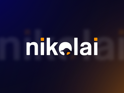 nikolai branding business logo company logo design font forsale icon lettering letters logo logodesign logotype minimalist logo modern logo sign type typography unused word wordmark