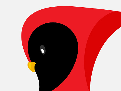 Cardinal Logo app bird cardinal icon logo red