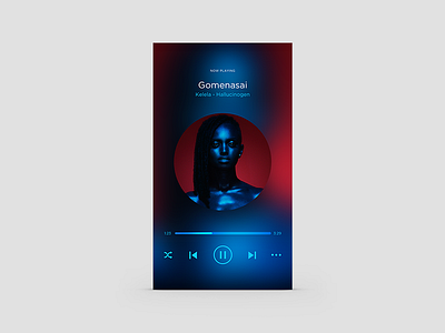 DailyUI 009 - Music Player