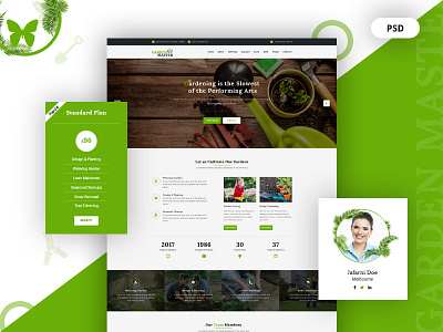 Garden Website Design