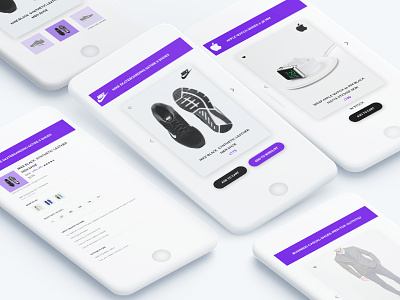 Mobile App Concept - Ecommerce