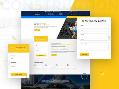 Construction Firm Website Design