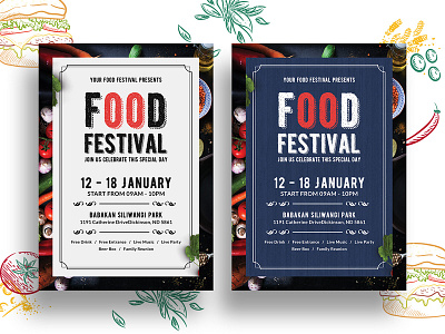 Food Festival Flyer Template-01