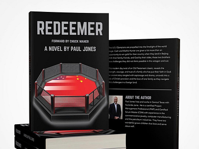 Redeemer Book Cover america bible biblical book book cover book design cover china design mma olympics ring ruth