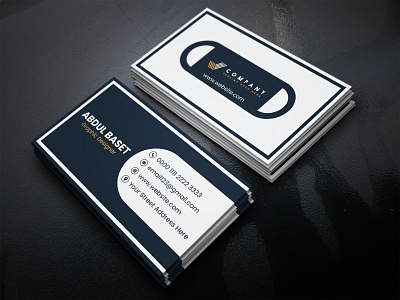 Business Card Design. identity