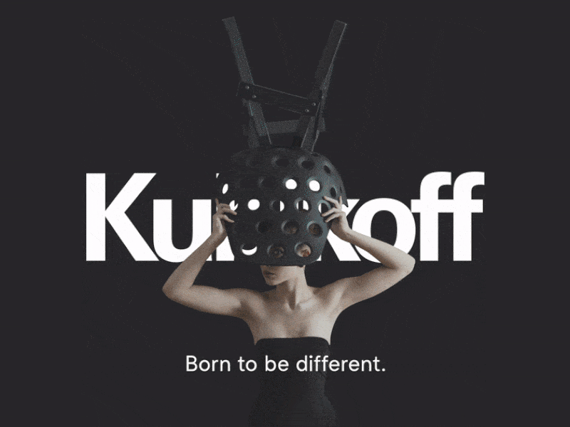 Kubikoff animation clean motion design smooth transition web website