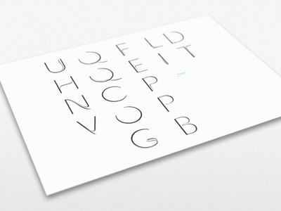 Buzzsfont buzzsgraphics custom font letters sans serif sketch