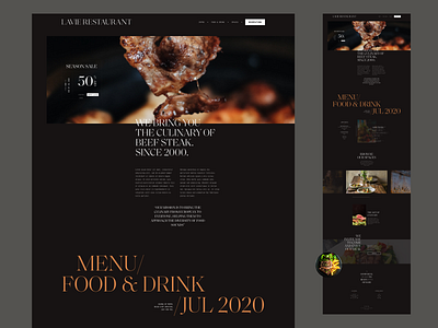 Lavie Restaurant - case on Behance