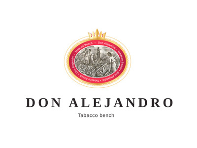 Don Alejandro brand business card cigars graphic design identity illustration logo logotype mark presentation typeface typography