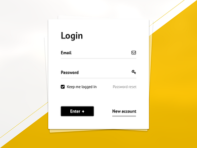 Form style concept concept contrast form minimal style ux