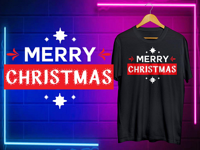 Merry Christmas T shirt Design illustrator