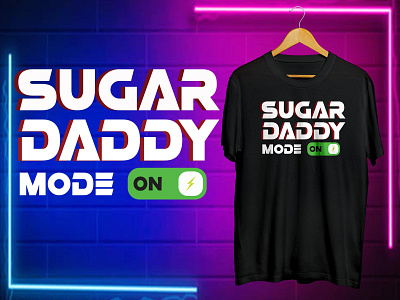 Sugar Daddy T-shirt Design illustrator