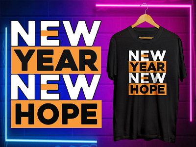 New Year T-shirt Design