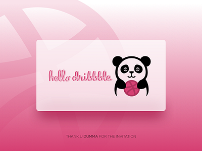 Hello Dribbble