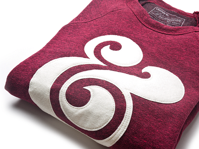 Cranberry Crewnecks ampersand apparel product photography ugmonk