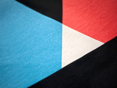 Overlap blue overlap red tshirt ugmonk