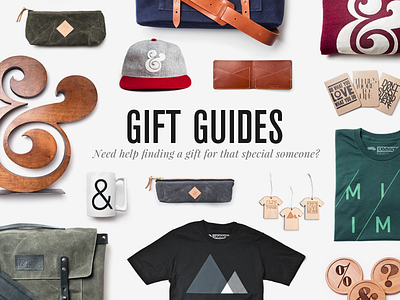 Ugmonk Gift Guides apparel gift guides product photography ugmonk