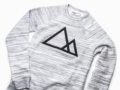 Mountains Crewneck apparel minimal mountains product photography ugmonk