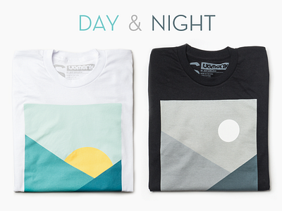 Day & Night apparel day minimal night tshirt ugmonk