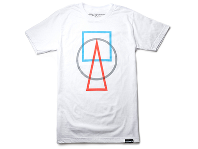 Pinnacle apparel clothing geometry lines minimal shapes tshirt ugmonk