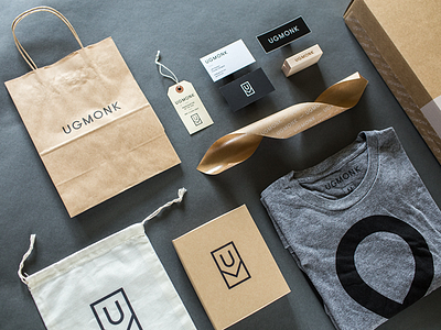 New Packaging Details box cardboard kraft minimal packaging ugmonk