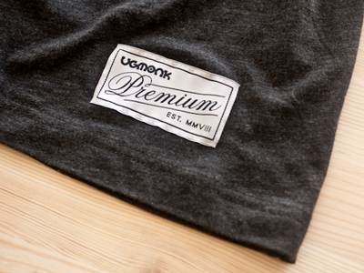 Premium premium tag ugmonk woven