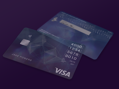 Credit Card Design credit card design industrial design transparent visa