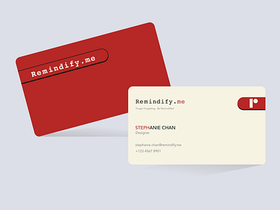 Business Card - Remindify