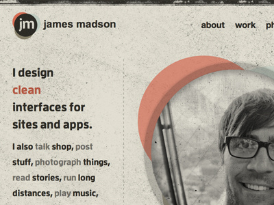 jamesmadson.me redesign