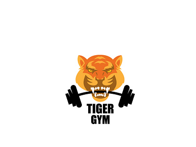 Tiger Gym - Logo Design adobe branding gym illustrator logo logo design tiger vector