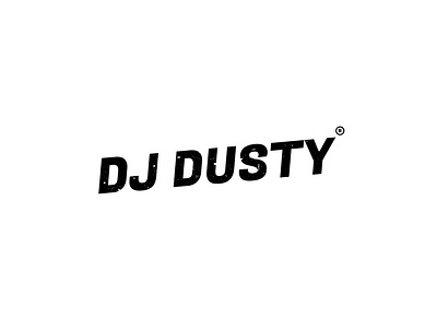 DJ Dusty - Logo Design adobe branding dj dusty graphic graphic design illustration illustrator logo logo design vector