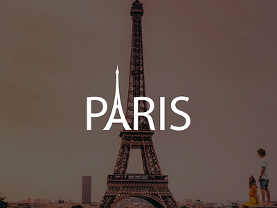 Paris - Logo Design 3d adobe animation branding design graphic design illustration illustrator logo logo design love motion graphics paris ui vector white