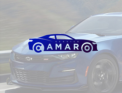 Camaro Car Service - Logo Design 3d adobe animation branding camaro car design graphic design illustration illustrator logo logo design motion graphics service ui vector