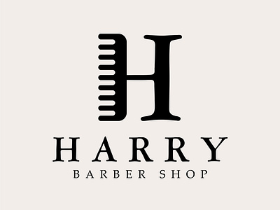 Harry Barber Shop - Logo Design