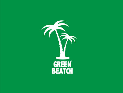 Green Beatch - Logo Design 3d adobe animation branding design graphic design illustration illustrator logo logo design motion graphics ui vector