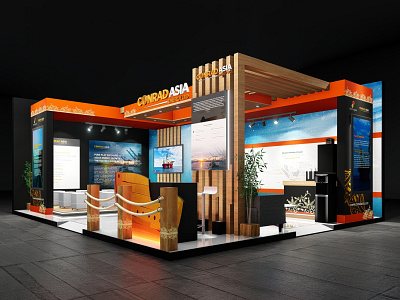 CONRAD ASIA Booth Design IPA Exhibition by Tyo Nugroho on Dribbble