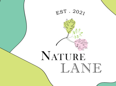 botanical hand drawn logo