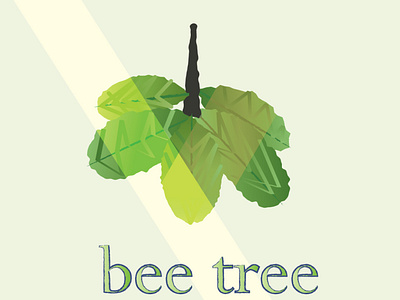 bee tree brand branding clean colorful design graphic design identity illustration illustrator leaf leaflogo logo nature treelogo ui vector