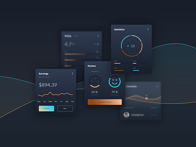 Dark Datta UI Kit Components