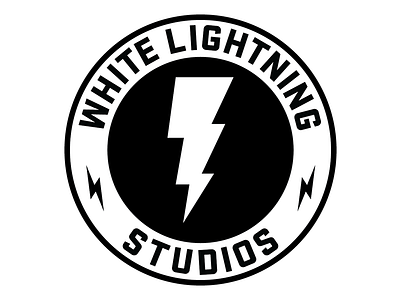 White Lightning Sticker