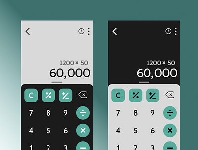 Daily 04 Challenge - Calculator appdesign calculator ui uidailychallenge