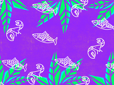 Fish n' Crab Pattern